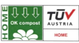 OK Compost Home TÜV Austria certification mark