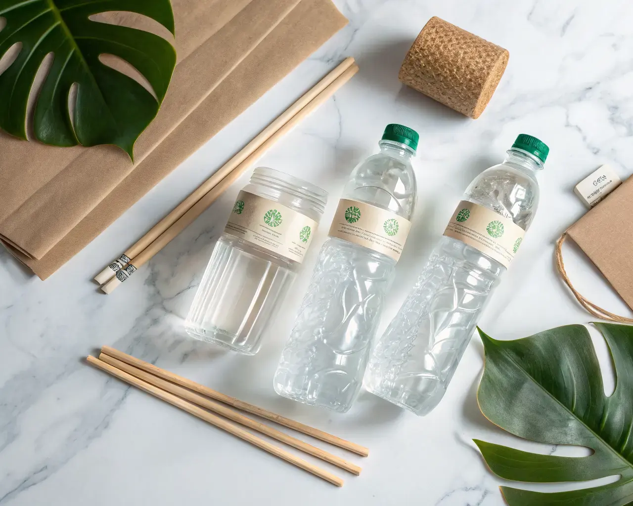 PHA biodegradable bottles and compostable products from Pure Form Solution